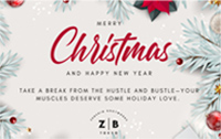 Christmas gift card design